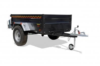 Remolque Carga Pintado Serie Campero 2500 x 1360 x 500 mm. | 750 Kg