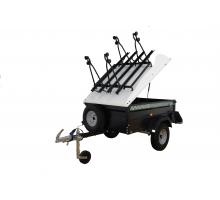 Baca portabicis para 2 bicis tapa poliester - S00610