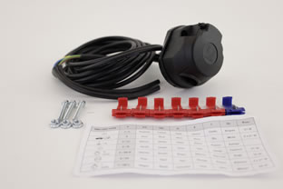 7-polige Anschlussdose mit längerem Kabel M01635