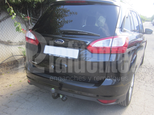 Bola De Remolque Con Bola Fija Cuello De Cisne Para Ford Grand C Max Monovolumen Lafuente